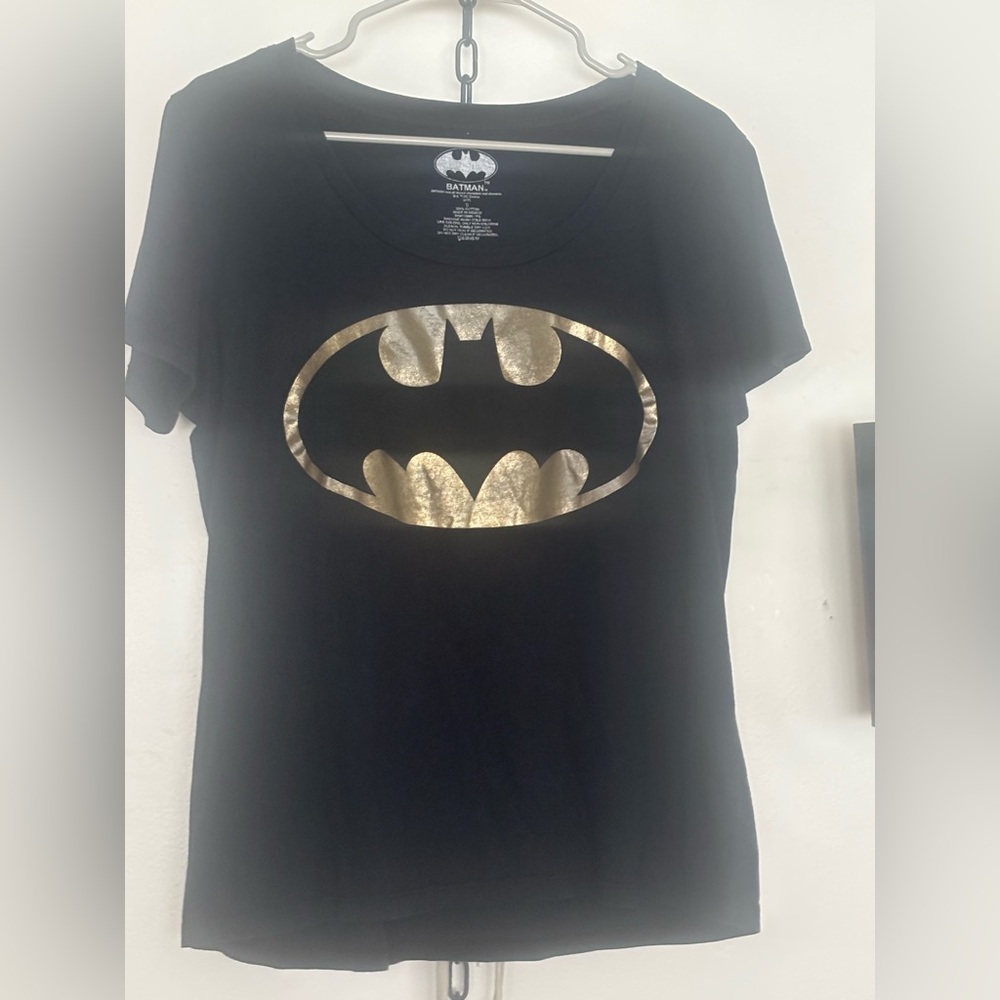 Torrid Black and Gold Batman Slim Fit Tee
